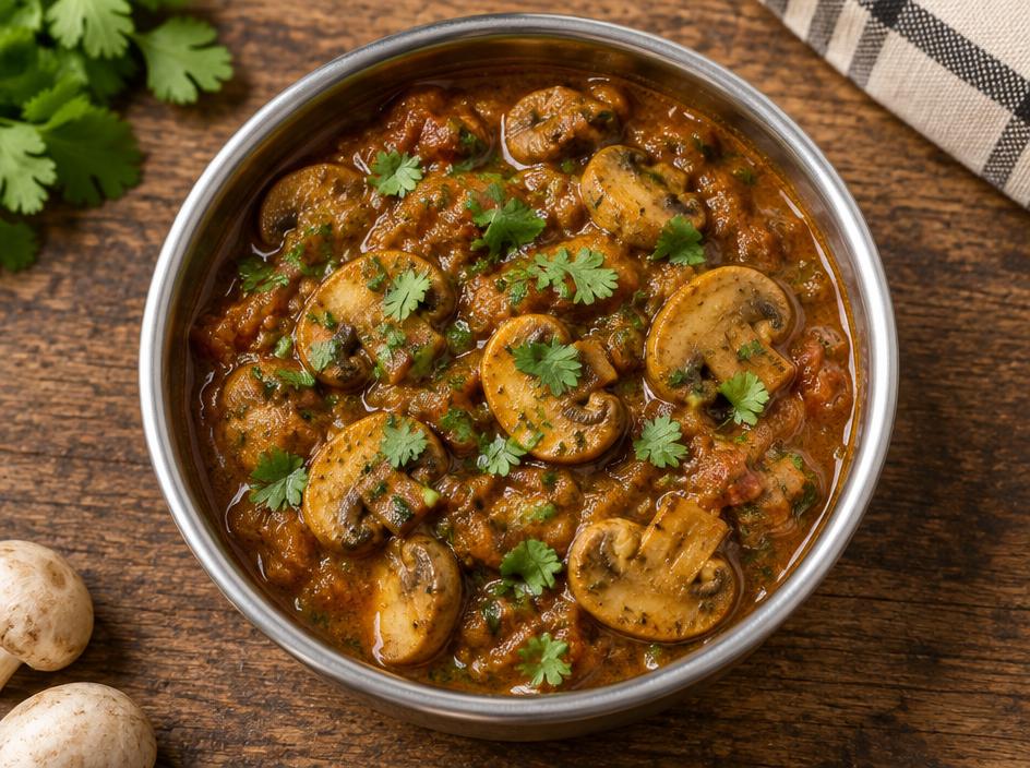 Mushroom Masala